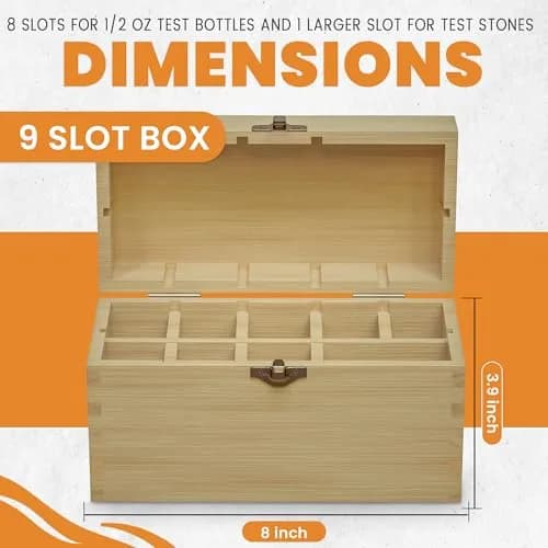 Gemtone Gold Silver Platinum Jewelry Testing Kit with 6 JSP Solutions & Test Bars | 10K-24K Purity Testing thumbnail 8