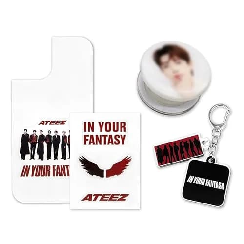 ATEEZ Official Tour Merch PhotoWidget for iPhone | Custom K-Pop Phone Accessory (One Size, Multicolor - Hongjoong) thumbnail 2