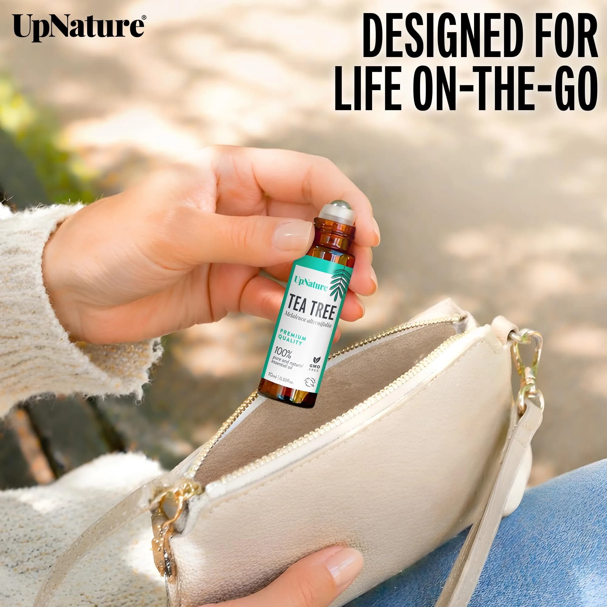 UpNature Tea Tree Oil Roll On 9.8ml (0.33 Fl Oz) | Natural Skin & Hair Care thumbnail 4