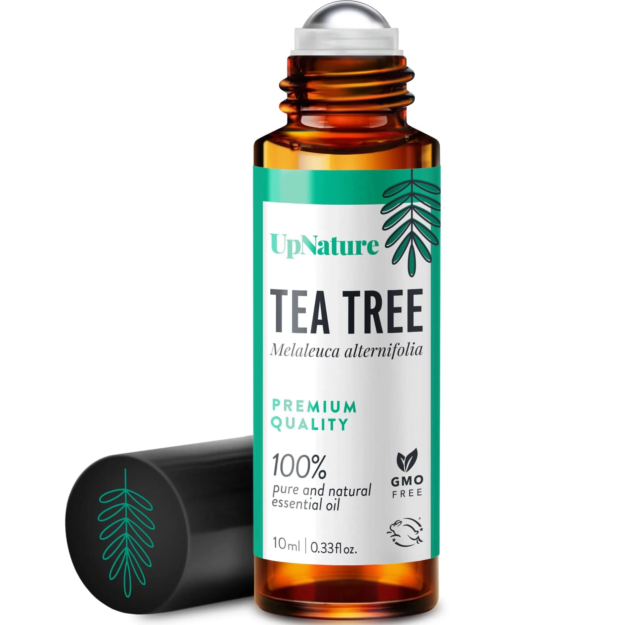 UpNature Frankincense Essential Oil Roll On 9.75ml (0.33 Fl Oz) | Pure Oil for Face & Skin — Tea Tree