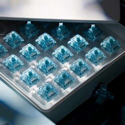 Akko V5 Creamy Blue Mechanical Keyboard Switches (45pcs) | Tactile Feel with Deep 'Thocky' Sound thumbnail 6