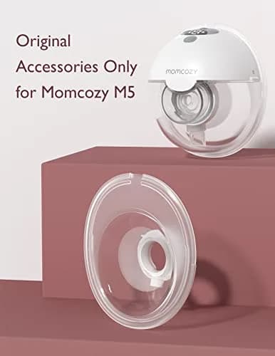 Momcozy M5 Original Replacement Accessories Double-Sealed Flange 27mm 1PC | Authentic Breast Pump Part for Efficient Pumping thumbnail 5