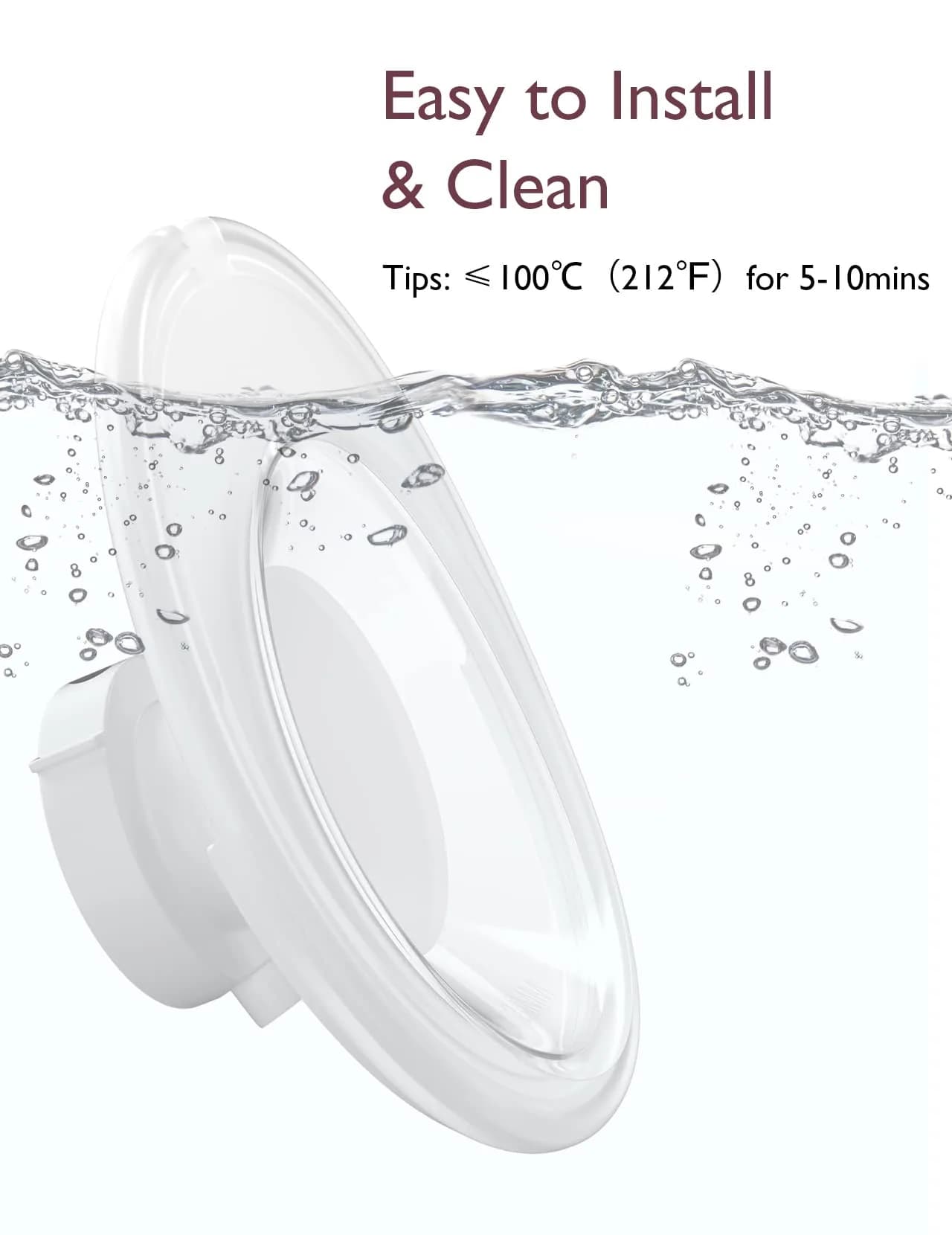 Momcozy M5 Double-Sealed Flange 27mm | Authentic USA Import Replacement Part - view 4