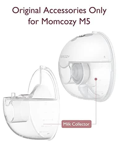 Momcozy M5 Original Replacement Milk Collector 1 Pack | BPA-Free Breast Pump Accessory thumbnail 2