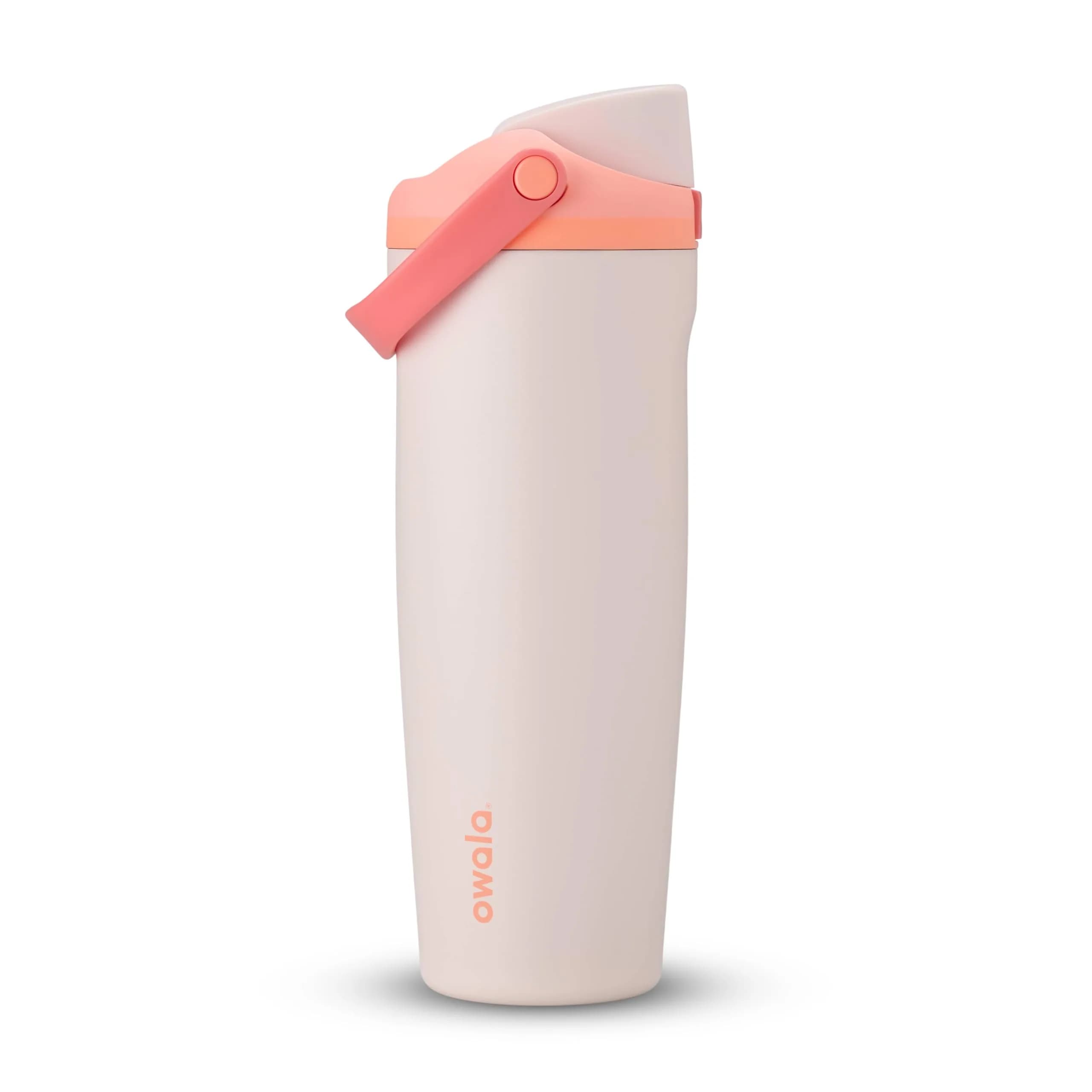 Owala FreeSip Sway Insulated Stainless Steel Water Bottle 710ml (24oz) | Keeps Cold 24 Hrs, BPA-Free, Leak-Proof — Sparkling Sherbet