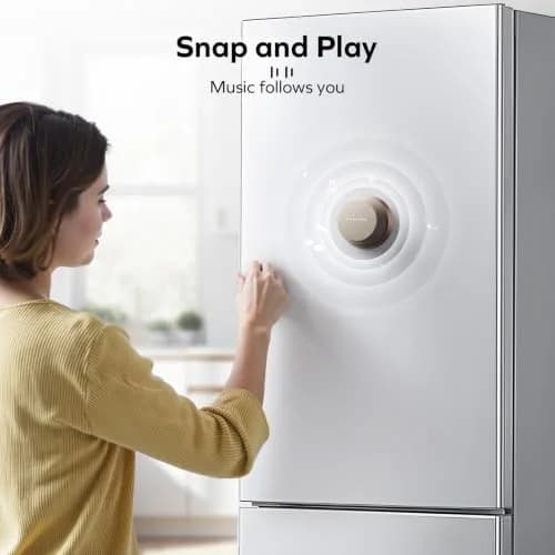 Momax Magnetic Portable Wireless Speaker 40mm | Waterproof, 12H Play, Enhanced Bass thumbnail 6