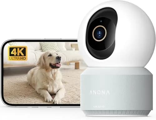 Anona Pano 4K UHD Indoor Security Camera | 360° Pan-Tilt, AI Detection, Wi-Fi 6, 2-Way Audio thumbnail 1