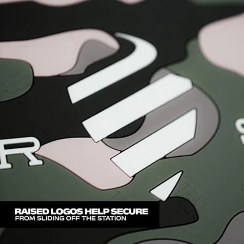 Barber Strong The Barber Mat 19" x 13" Camo | Non-Slip Heat-Resistant Workstation Mat for Clippers & Tools thumbnail 2