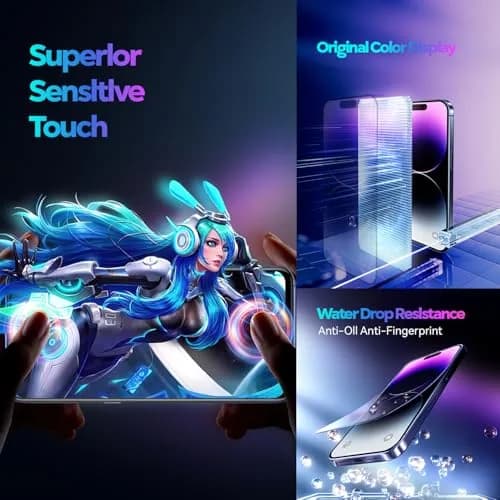 Ace Tech Cellular LCD Screen Replacement for iPhone 14 Pro Max 6.7” | True Tone & Face ID thumbnail 3
