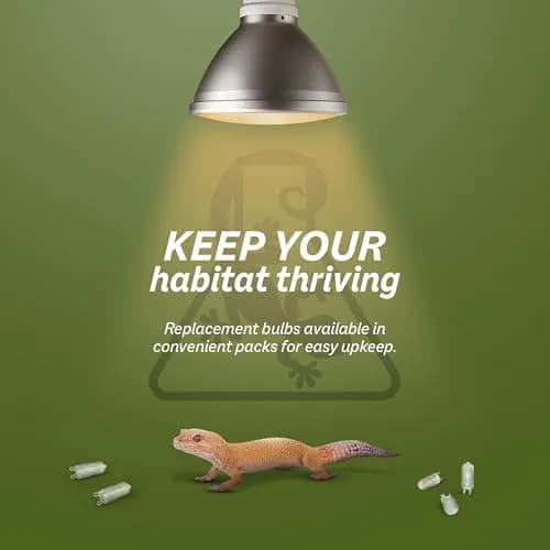 Reptile Systems Eco Halogen White 50w Lamp for Reptiles & Amphibians | Efficient Heating & Dual Light & Heat thumbnail 7