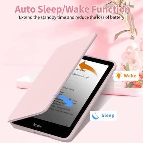Sanyetral Case for All-New 6 inch Kindle (11th Gen, 2024/2022) | Auto Wake/Sleep & Shockproof thumbnail 5