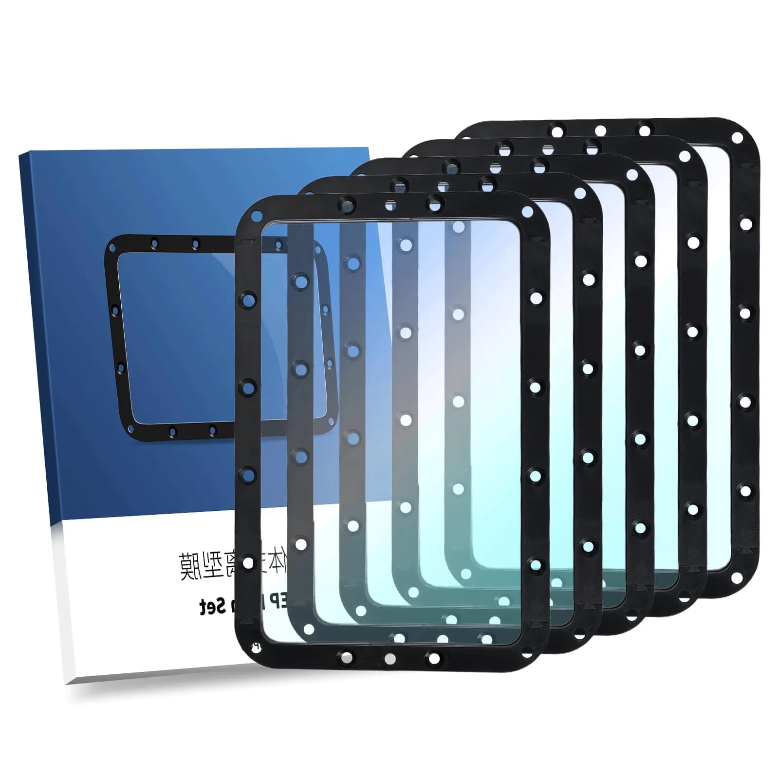 CHINDRAG Integrated FEP Release Film 197x131x0.15mm (5-Pack) | For Anycubic Photon Mono 2/4 Resin 3D Printers - main product image