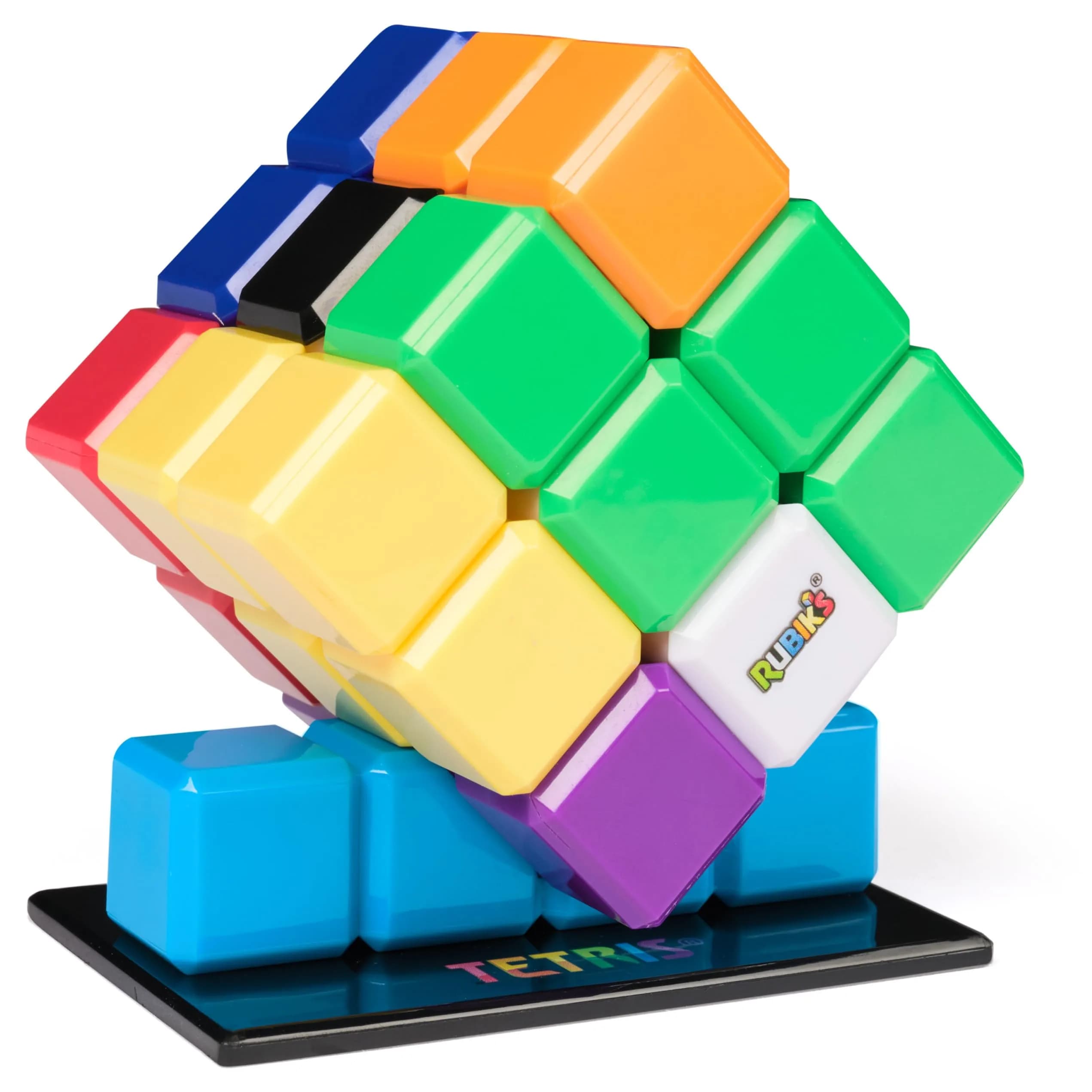 Rubik's Tetris Edition 3x3 Cube Shapeshifting Puzzle Game Brain Teaser | Educational Puzzle for Kids 3-6 - main product image