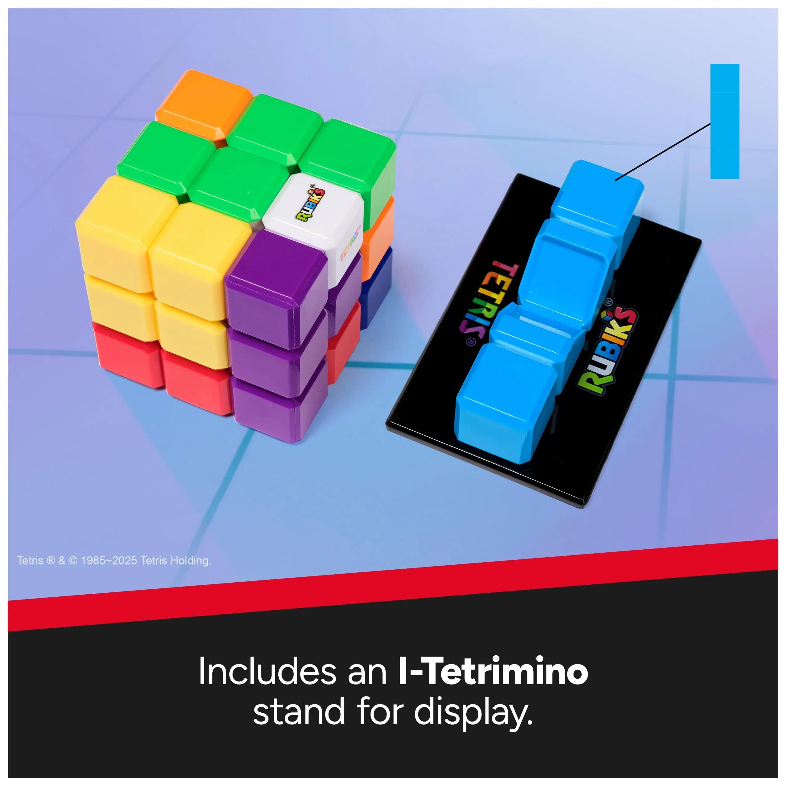 Rubik's Tetris Edition 3x3 Cube Shapeshifting Puzzle Game Brain Teaser | Educational Puzzle for Kids 3-6 - view 6