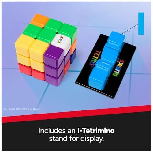 Rubik's Tetris Edition 3x3 Cube Shapeshifting Puzzle Game Brain Teaser | Educational Puzzle for Kids 3-6 thumbnail 6