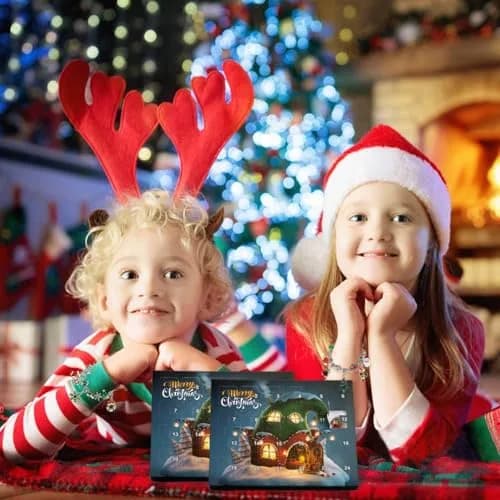OuMuaMua Christmas Advent Calendar Bracelets 2026 | DIY Jewelry Kit for Girls & Teens thumbnail 9
