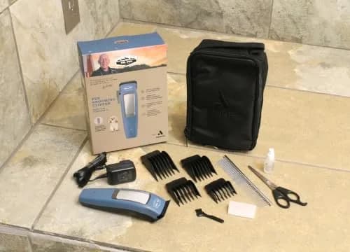 Andis Easy Clip Cordless II Pet Clipper Kit 11 Piece | Titanium-Coated Blade, Cordless Convenience thumbnail 4