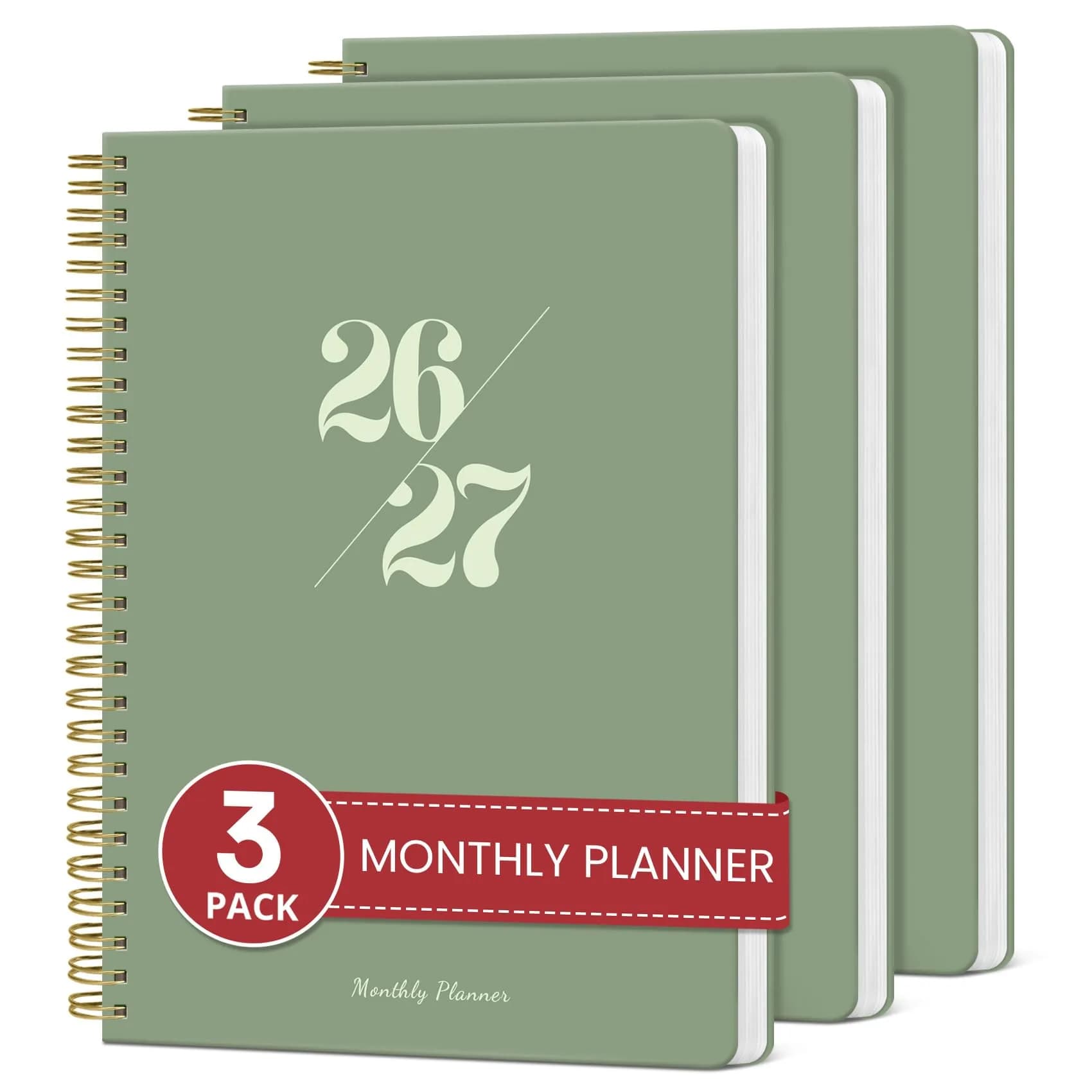 Taja Monthly Planner 2 Year Calendar Planner | Perfect for School Office Home Planning - main product image