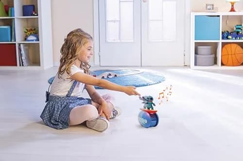 LEXiBOOK Stitch Interactive Surfer Robot ROB01D Blue | Electronic Early Development Toy with Lights & Sounds thumbnail 4