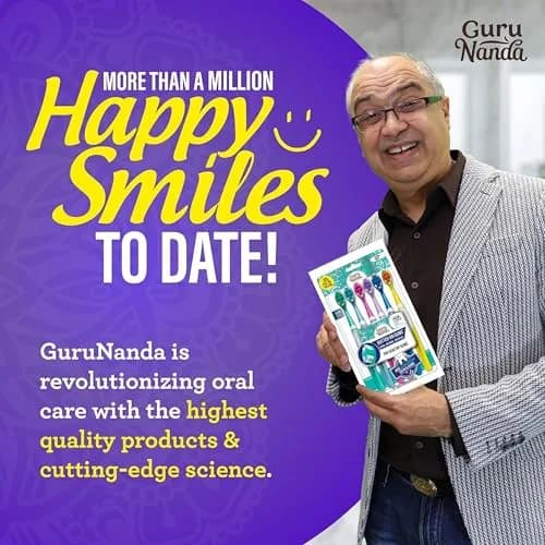 GuruNanda Butter on Gums Toothbrush 6 Ct (Pack of 4) | ADA Accepted Ultra Soft Bristles for Sensitive Gums thumbnail 7