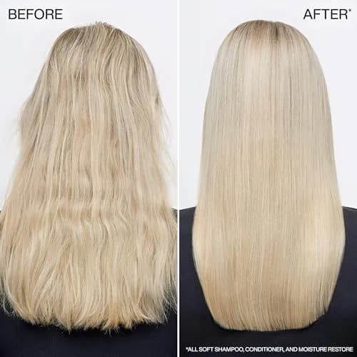 Redken All Soft Conditioner – For Dry, Brittle Hair, Refill 500ml (16.9 Fl Oz) | Deeply Softens & Nourishes Dry Hair thumbnail 3