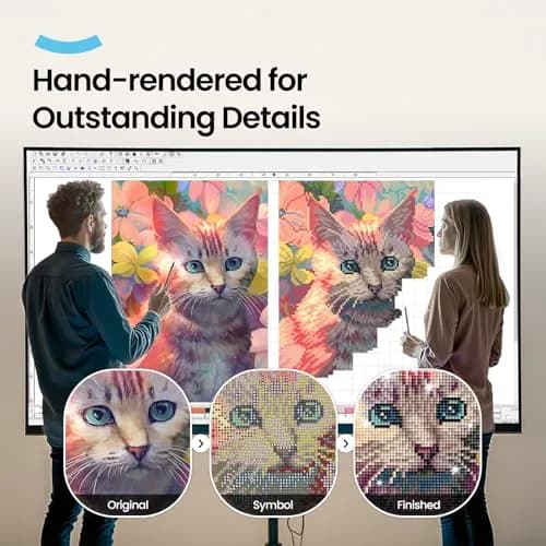 ARTDOT 12 Pack 5D DIY Diamond Art Kits for Adults, Licensed Artist-Original Designs, 30cm x 40cm (12" x 16") | Full Drill Square Diamond Painting Kits with Tools thumbnail 4