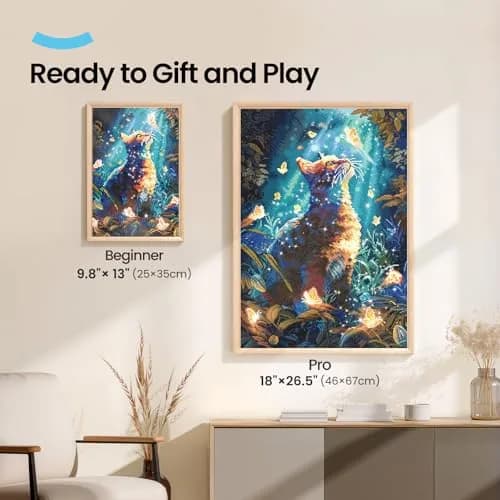 ARTDOT 12 Pack 5D DIY Diamond Art Kits for Adults, Licensed Artist-Original Designs, 30cm x 40cm (12" x 16") | Full Drill Square Diamond Painting Kits with Tools thumbnail 7