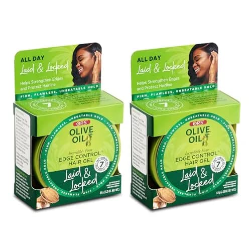 ORS Olive Oil Edge Control Hair Gel 128.7ml (4.5 oz) | Extra Hold for All Hair Textures thumbnail 1