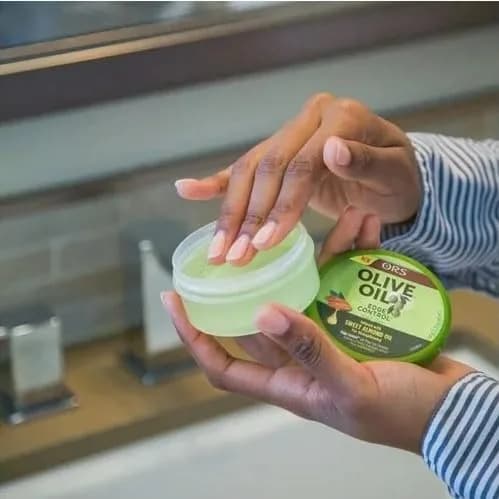 ORS Olive Oil Edge Control Hair Gel 128.7ml (4.5 oz) | Extra Hold for All Hair Textures thumbnail 3