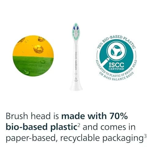 Philips Sonicare C2 Plaque Control Brush Heads (6-Pack) | Removes 700% More Plaque thumbnail 7