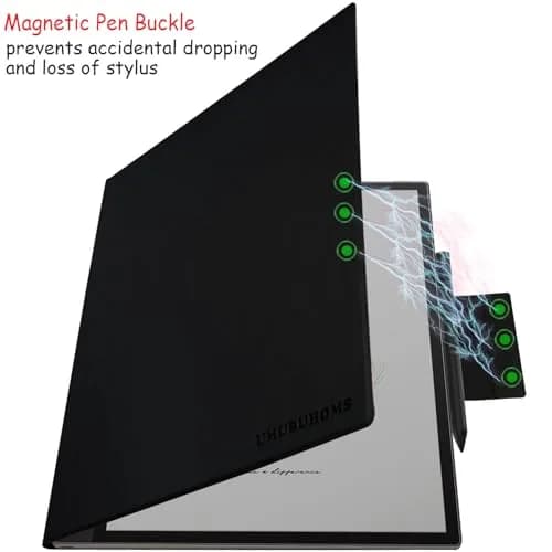 UMUBUHOMS Magnetic Stand Case for 13.3'' Boox Tab X C (2025) / Boox Note Max (2024) Lightweight Book Folio Cover with Auto Wake/Sleep (Black) thumbnail 7