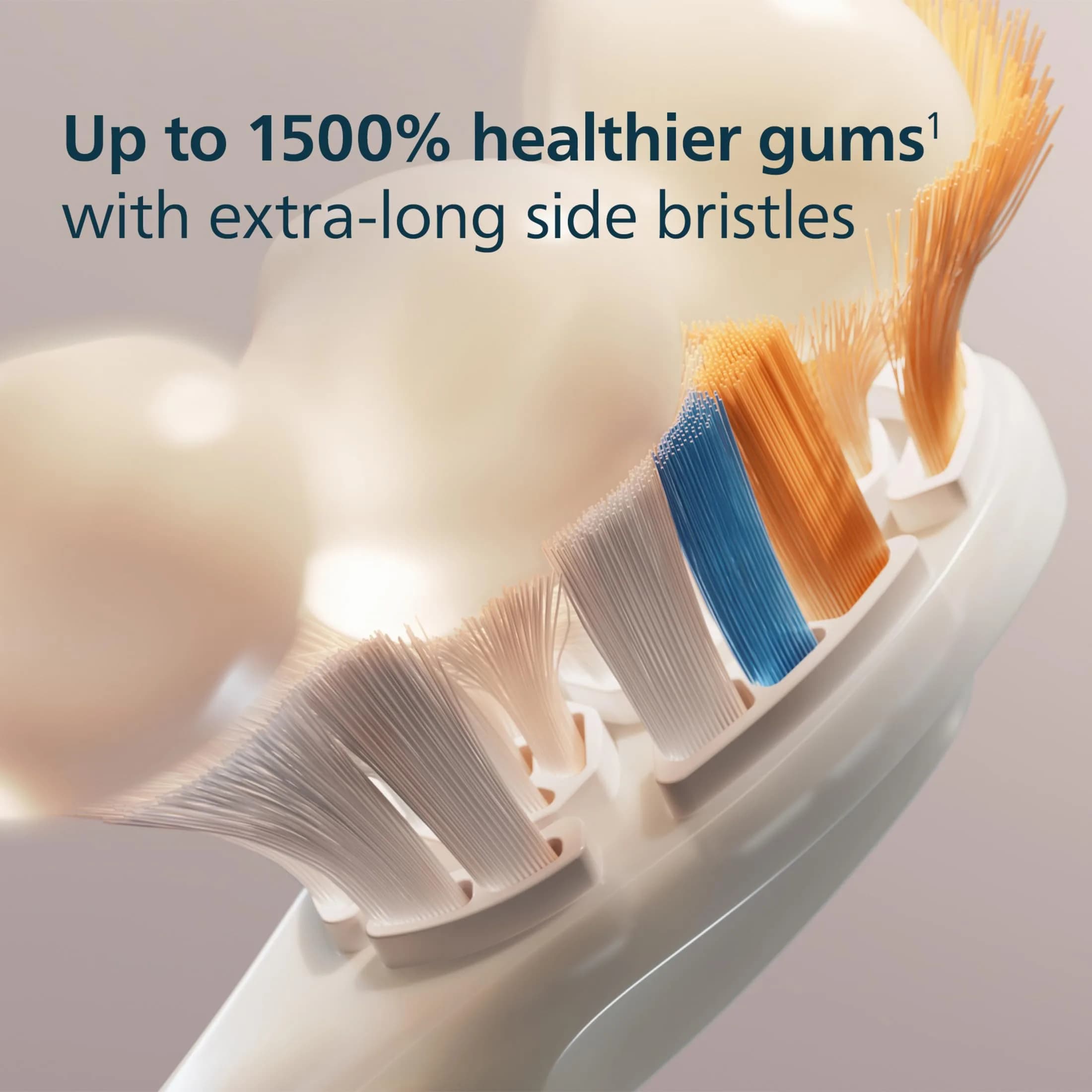 Philips Sonicare A3 All-in-One Brush Heads, 2-Pack, 6 Month Supply, White | 2000% More Plaque Removal - view 5