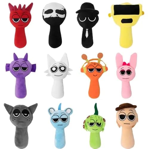Generic Sprunky Plush Toy Figure, 8 Inches (20.32 cm) | ASTM-Tested for Safe Play - main product image