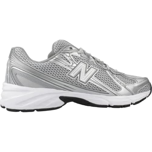 New Balance Unisex 740 Running Shoes Castlerock/Slate Gray/Silver Metallic | Retro 2000s Inspired Sneakers (11 Men / 12.5 Women US) thumbnail 4