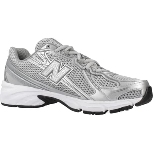 New Balance Unisex 740 Running Shoes Castlerock/Slate Gray/Silver Metallic | Retro 2000s Inspired Sneakers (11 Men / 12.5 Women US) thumbnail 5