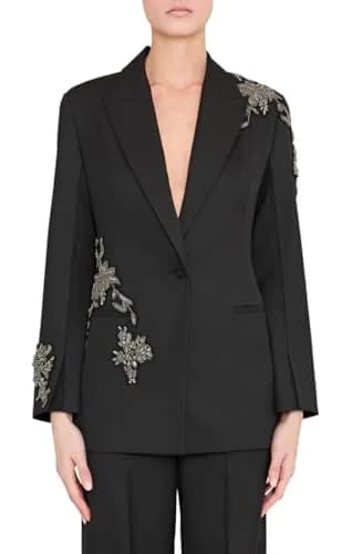 Kobi Halperin Lariz Jacket Black | Effortless Luxury, Regular Fit, Wool-Polyester Blend thumbnail 1