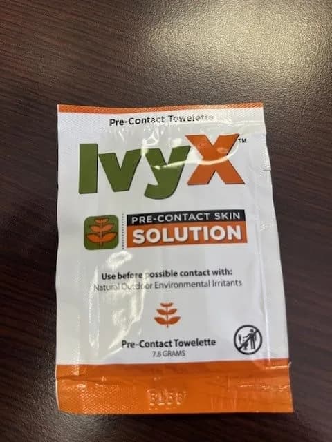 CoreTex Ivy X Pre-Contact Poison Ivy Wipes 100 Count | Proactive Skin Barrier for Poison Oak & Sumac thumbnail 8