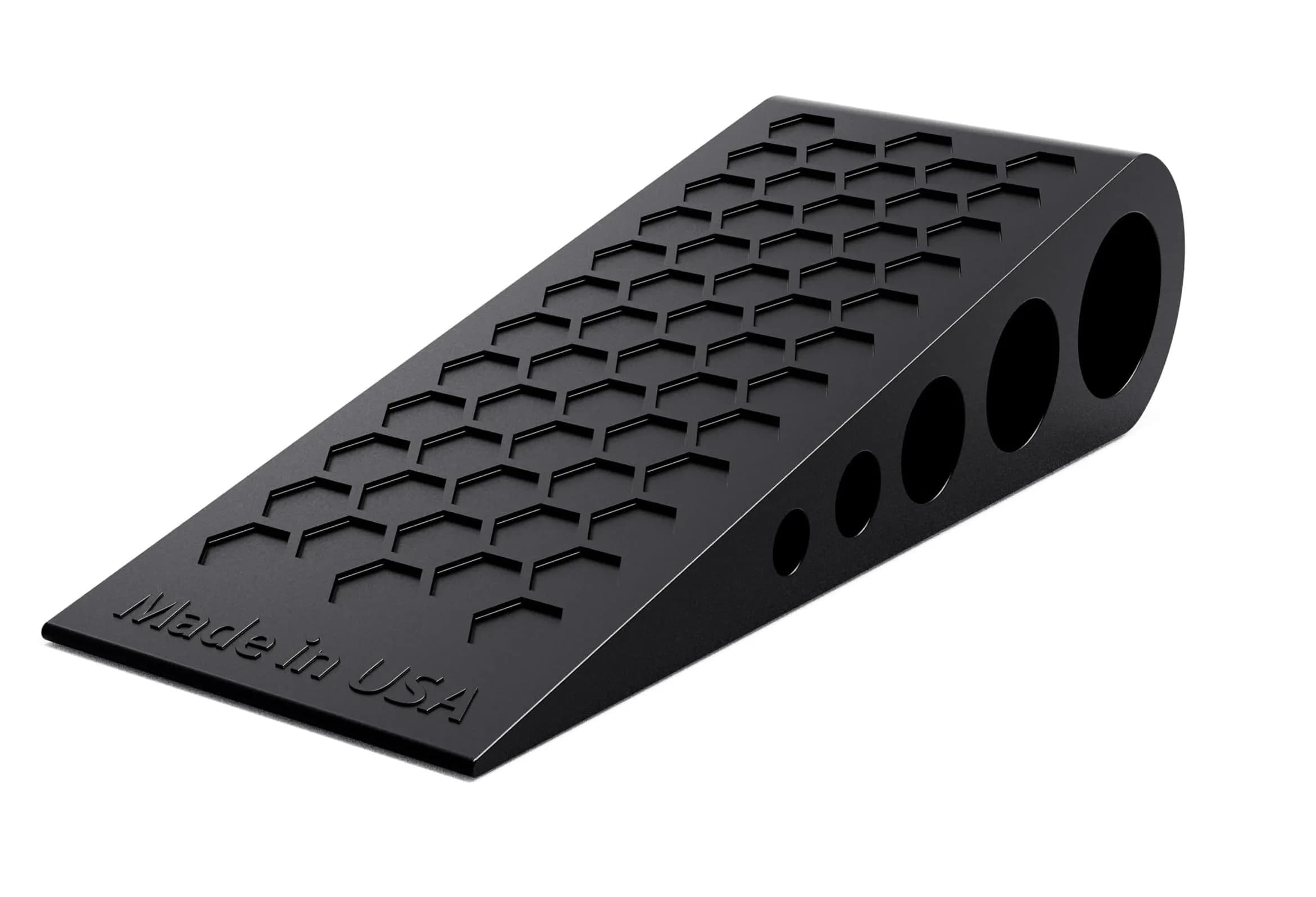 Suspension Dudes Heavy Duty Rubber Door Stop Wedge Black | Secure Grip for All Floors - main product image