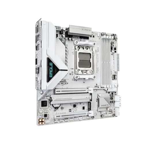 GIGABYTE B850M Eagle WIFI6E ICE AMD AM5 mATX Motherboard Support Ryzen 9000/8000/7000 DDR5 8+2+2 Power Phase 2X M.2 PCIe 5.0 USB-C WIFI6E 2.5GbE LAN 3-Year Warranty thumbnail 3