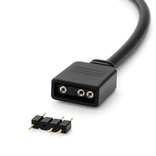 Gebildet 30cm ARGB 3 Pin Splitter Cable | 5V Addressable RGB Extension for PC Fans & LED Strips thumbnail 4