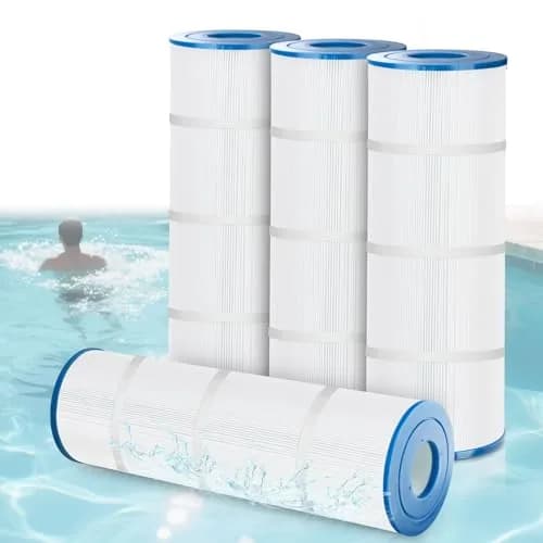 LumiPure C-7470 Pool Filter Cartridges Compatible with Pentair CCP320 | 7" x 20 1/16" | 4x80 sq.ft thumbnail 1