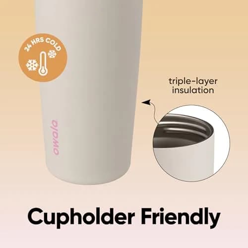 Owala FreeSip Sway Insulated Stainless Steel Water Bottle 710ml (24oz) | Triple-Layer Insulation Keeps Drinks Cold 24 Hrs thumbnail 4