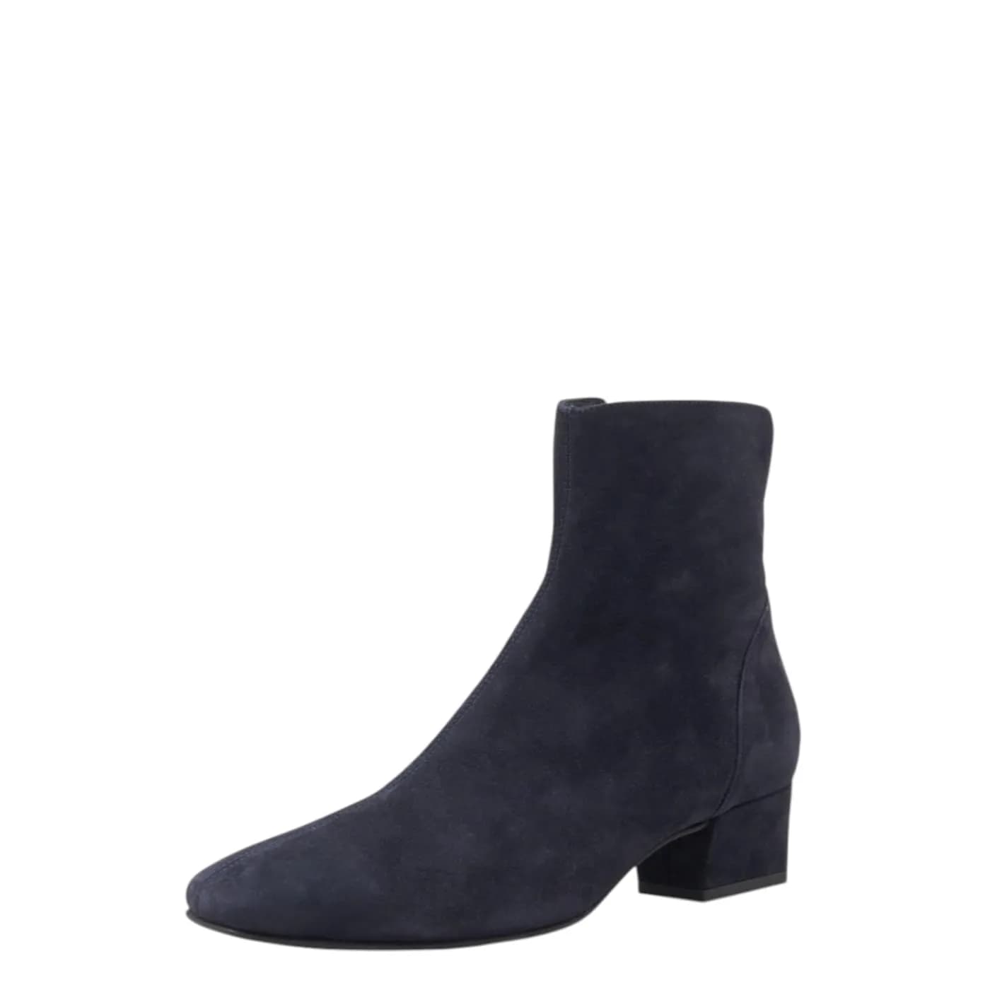 Aquatalia ULYSSA NAVY SUEDE | Ankle Boot with Wedge Heel & Italian Craftsmanship
