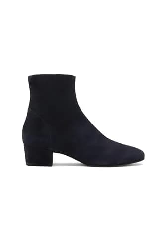 Aquatalia ULYSSA NAVY SUEDE | Ankle Boot with Wedge Heel & Italian Craftsmanship thumbnail 2