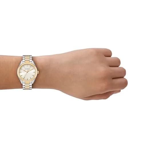 Tory Burch Women's Miller Two-Tone Stainless Steel Watch 34mm | Elegant, Versatile & Water-Resistant thumbnail 4