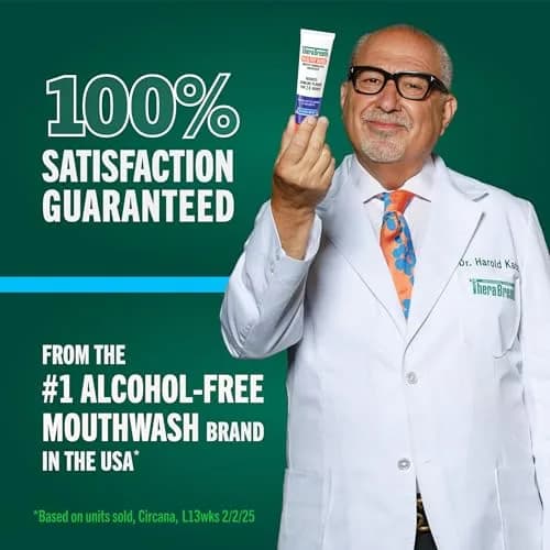 TheraBreath Deep Clean Toothpaste Fresh Mint 8 oz (227 g) | Kills Germs Causing Bad Breath, Plaque & Gingivitis thumbnail 9