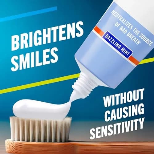 TheraBreath Whitening Toothpaste Dazzling Mint 156g (5.5oz) | Peroxide-Free Whitening & Fresh Breath thumbnail 5