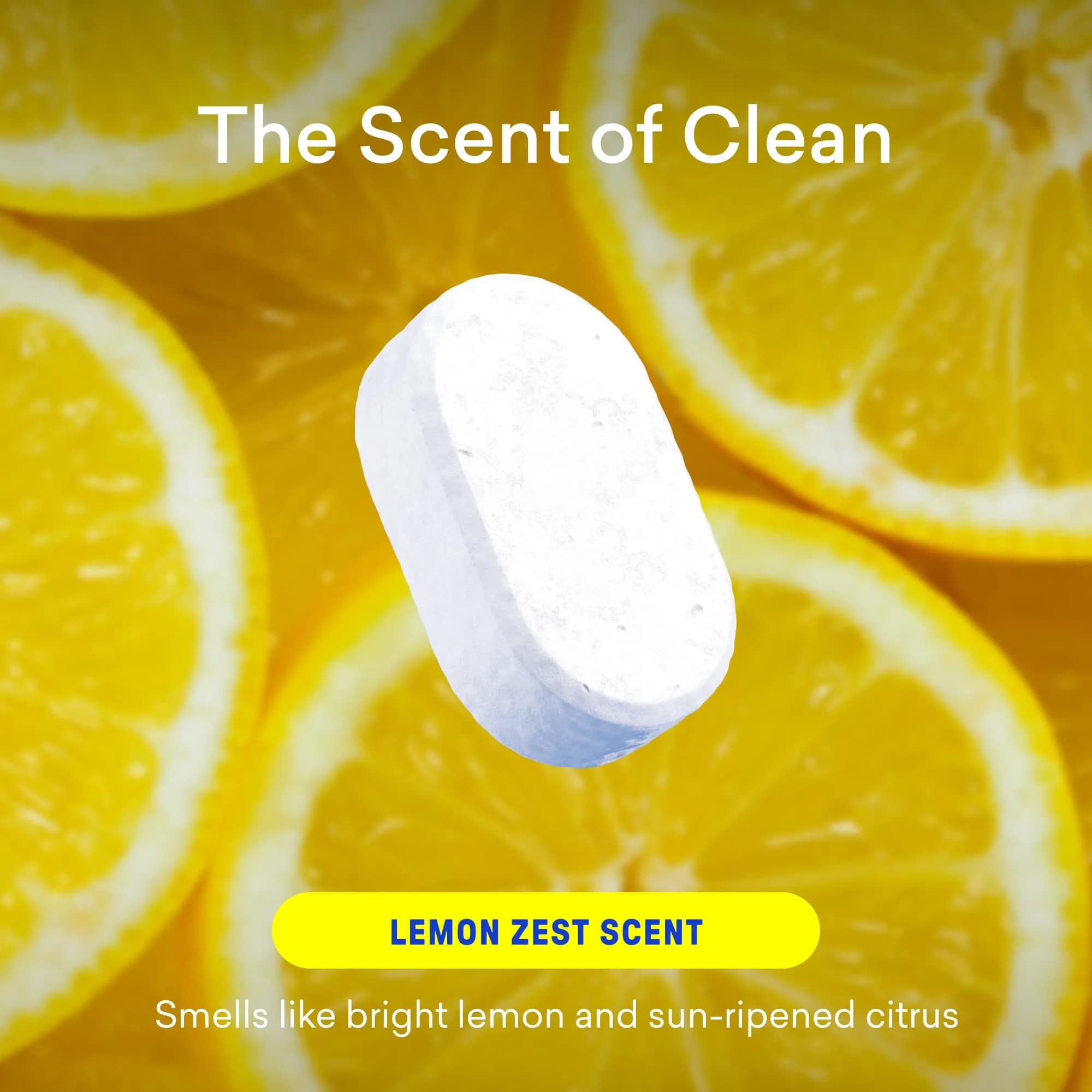 BLUELAND 100% Plastic-Free Dishwasher Detergent Tablets, 120 Count (Pack of 1) Lemon Zest | EPA Safer Choice Certified - view 5