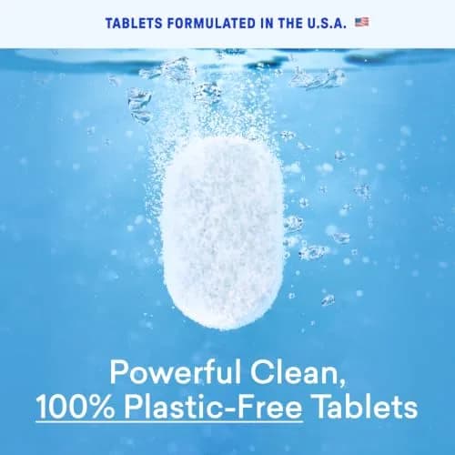 BLUELAND 100% Plastic-Free Dishwasher Detergent Tablets, 120 Count (Pack of 1) Lemon Zest | EPA Safer Choice Certified thumbnail 3