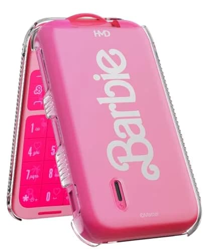 Nakedcellphone Clear Case for HMD Barbie Flip Phone (USA Version ONLY) - 12.3cm (4.84in) Length | Slim Fit with Textured Grip thumbnail 10